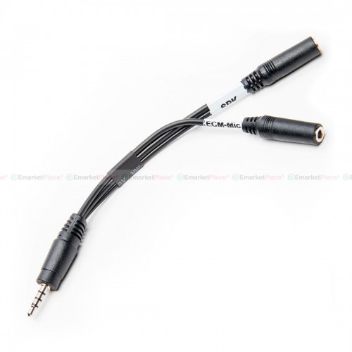 Mic-Headphone Adapter ใช้กับสมาร์ทโฟน-แท็บเลต คุณภาพเสียงดีระดับ Broadcast